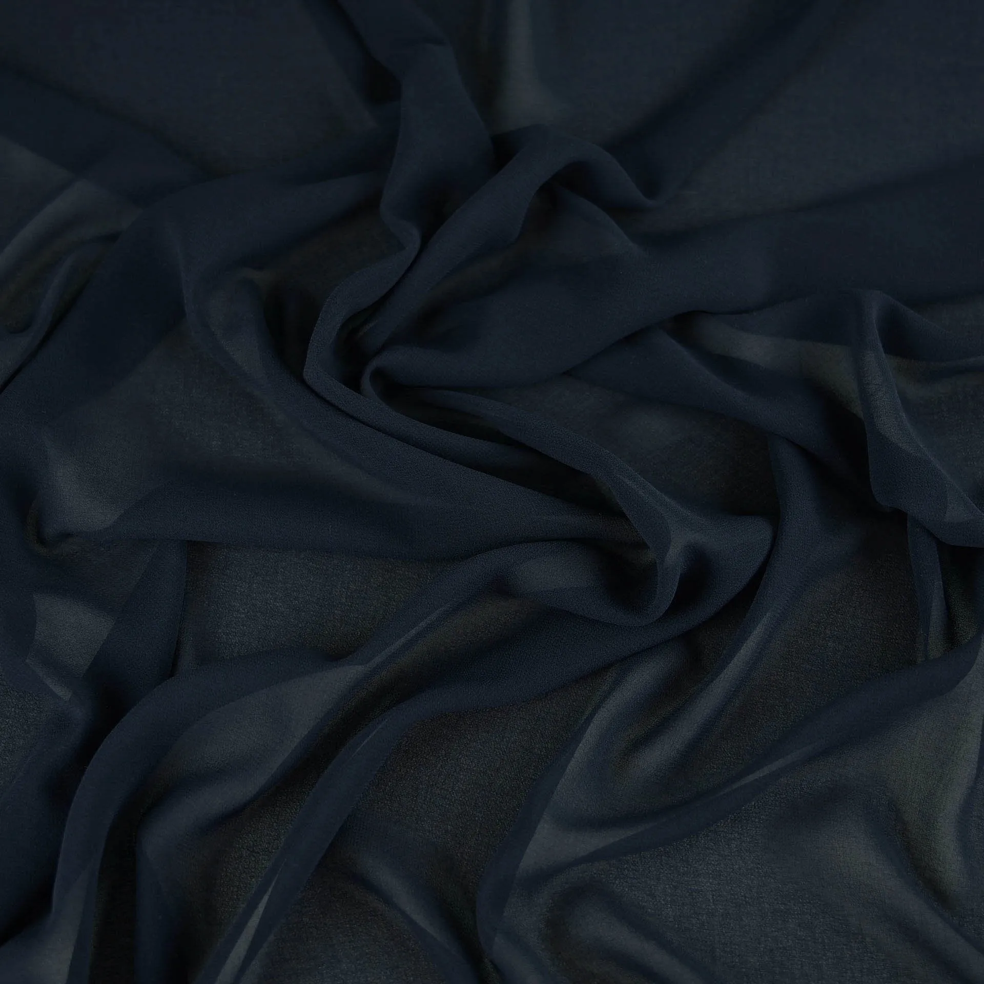 Navy Chiffon 4673