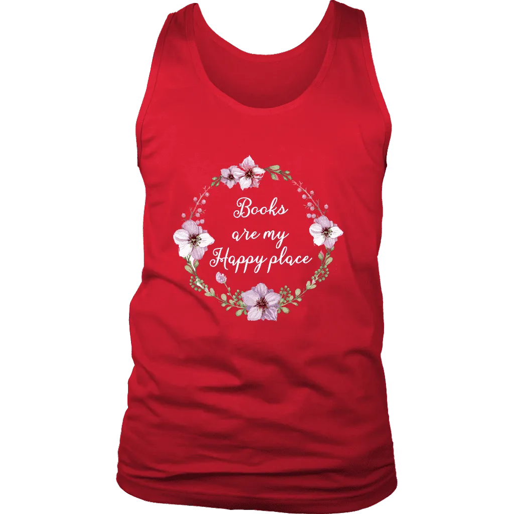 "Happy place" Men's Tank Top