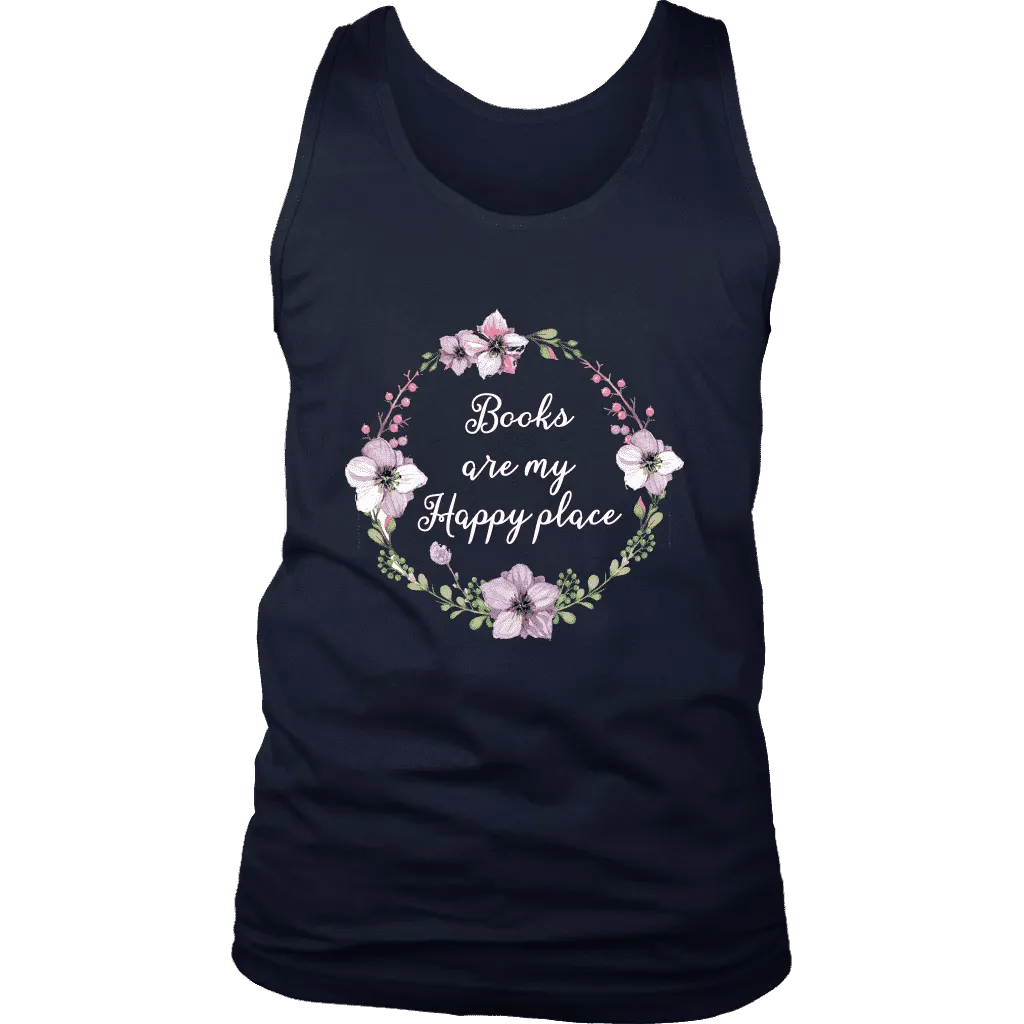"Happy place" Men's Tank Top