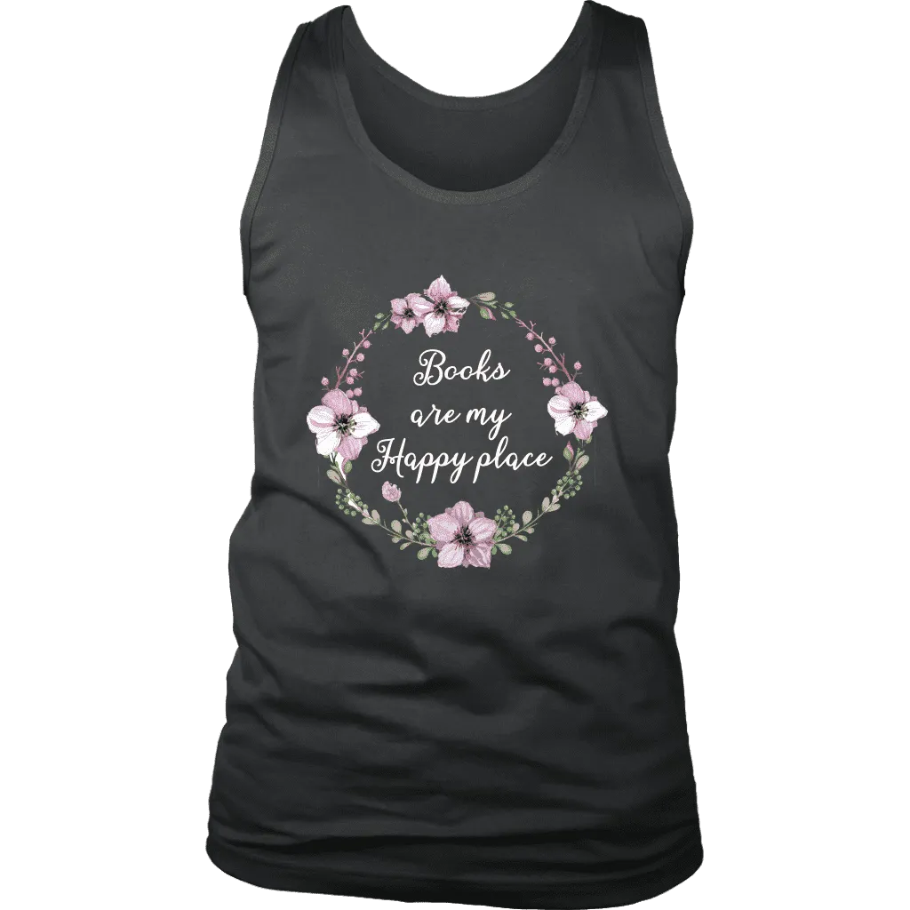 "Happy place" Men's Tank Top