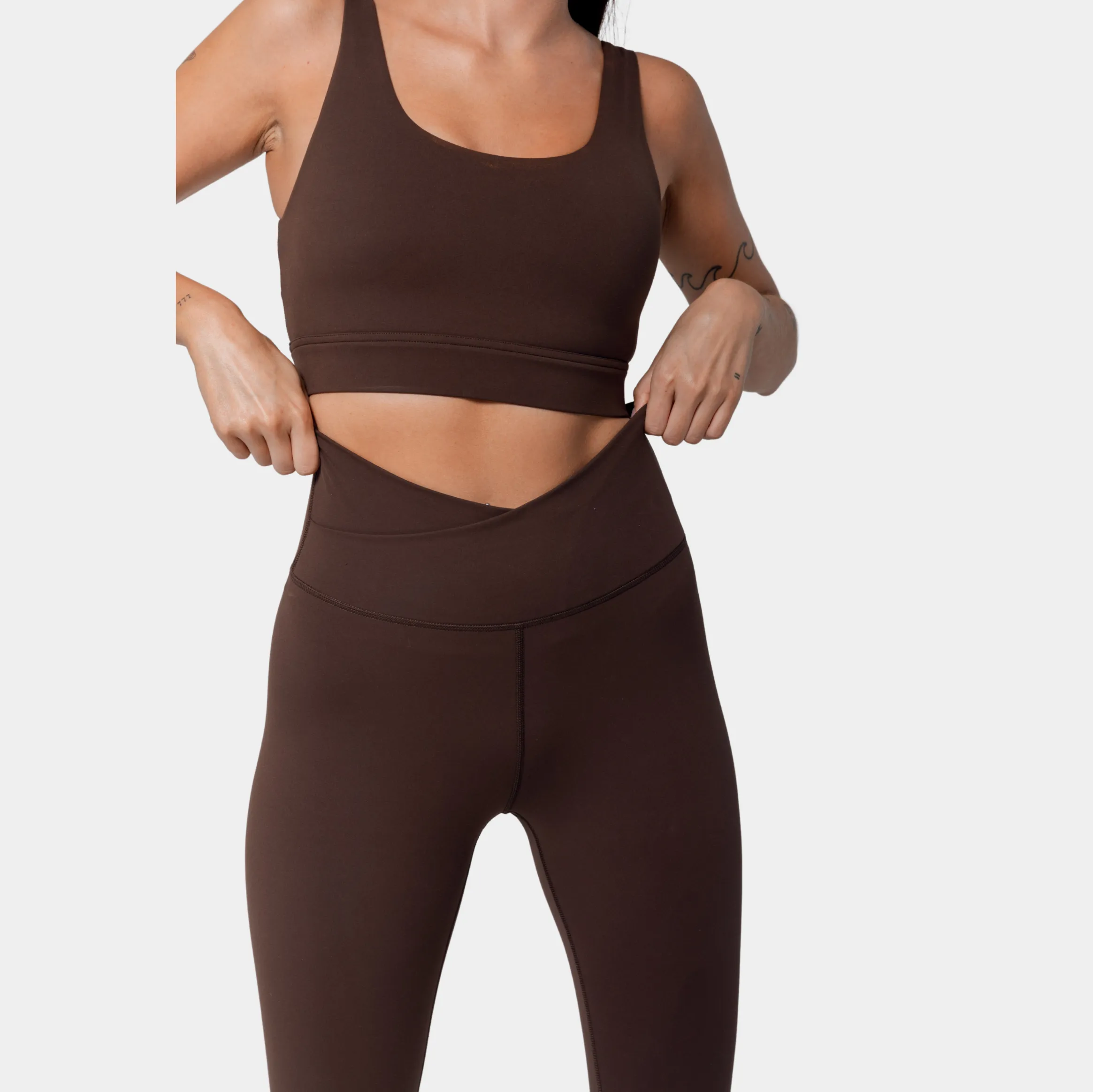 Rachelle Leggings Womens Pant (Brown)