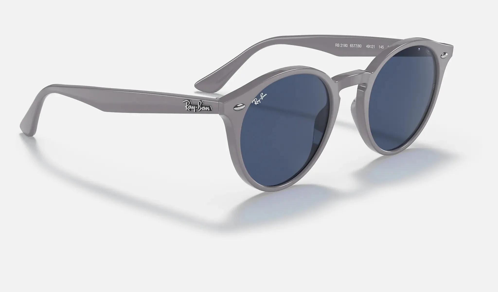 RAY-BAN RB2180 Grey - Dark Blue Classic Sunglasses