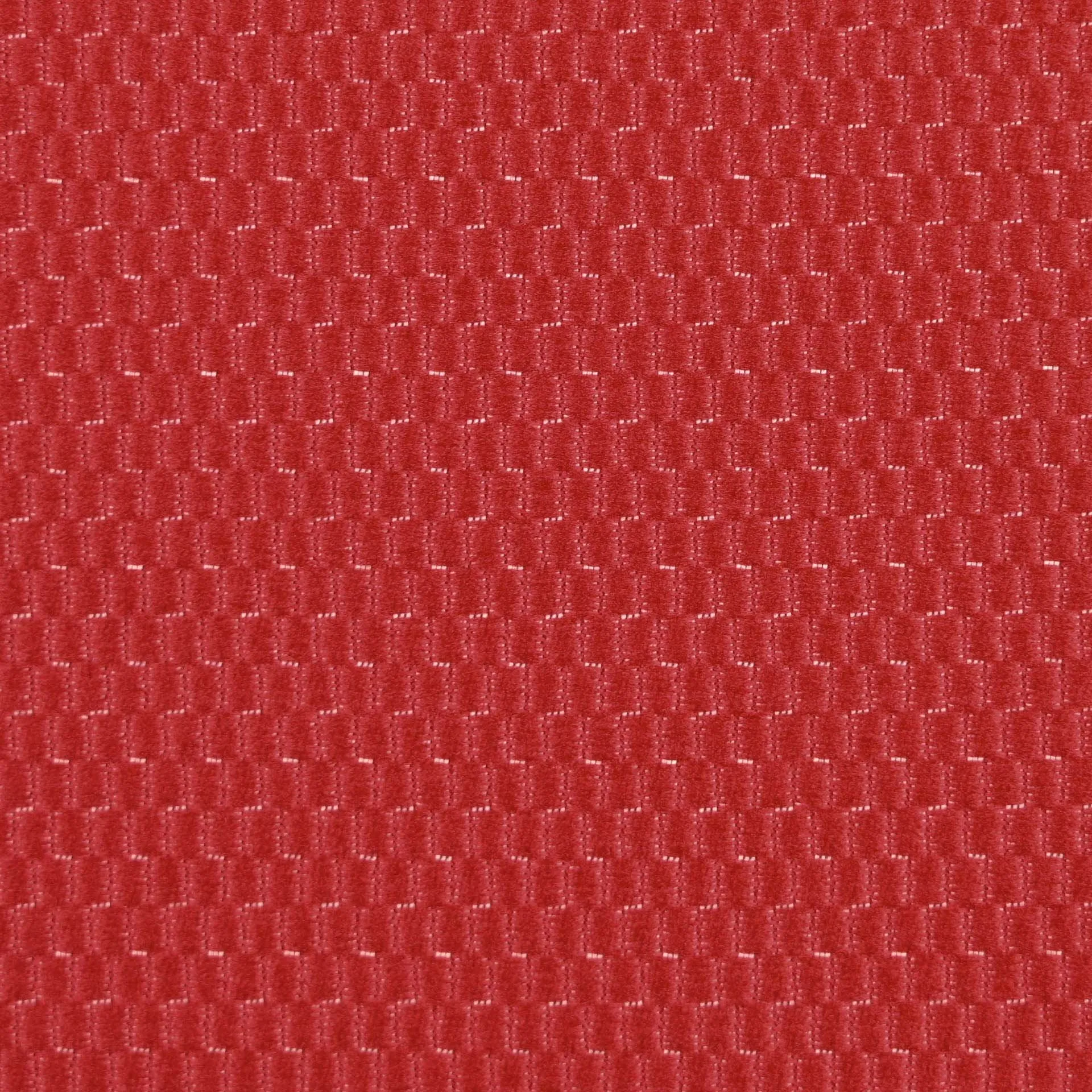 Red Micro Jacquard Fabric 96868