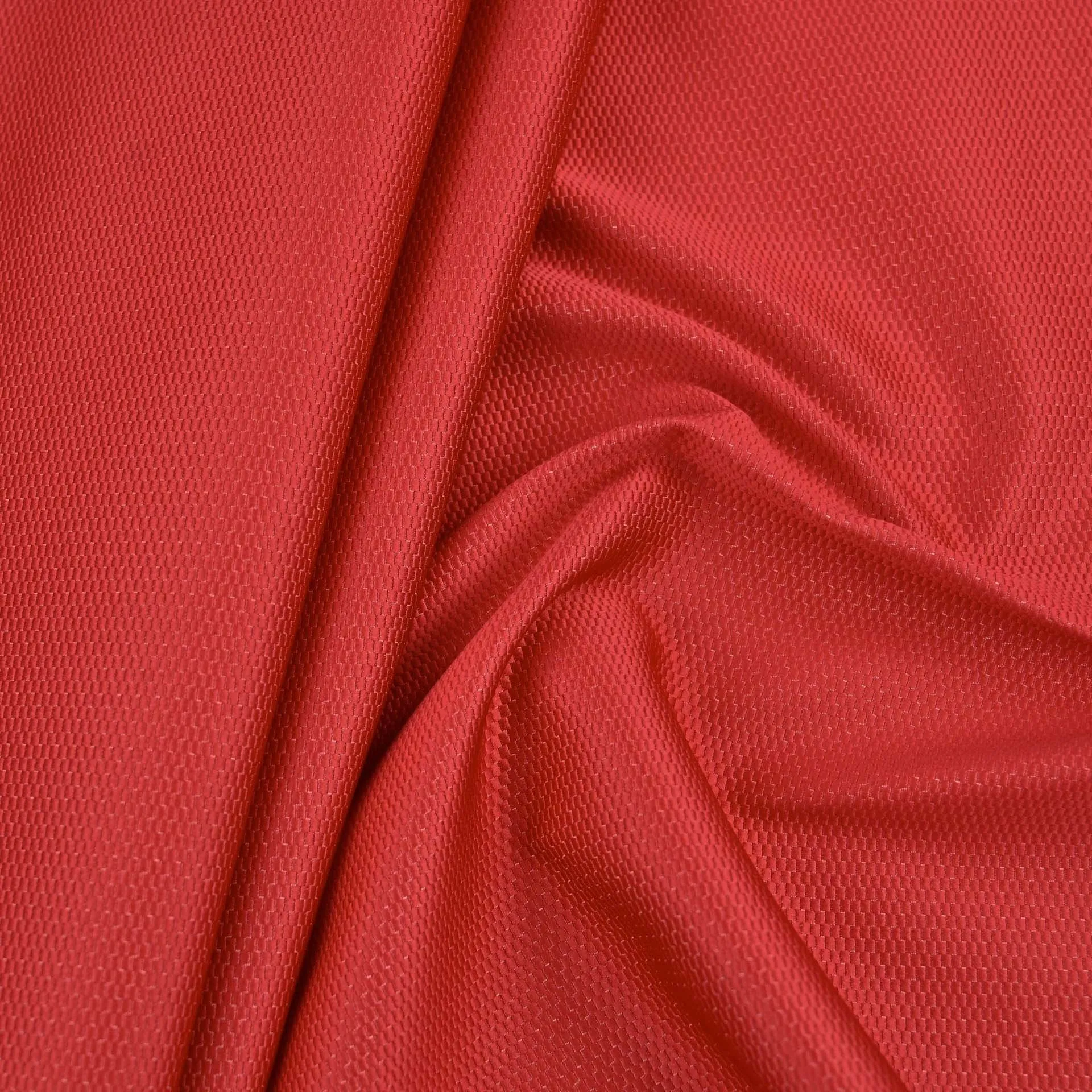 Red Micro Jacquard Fabric 96868