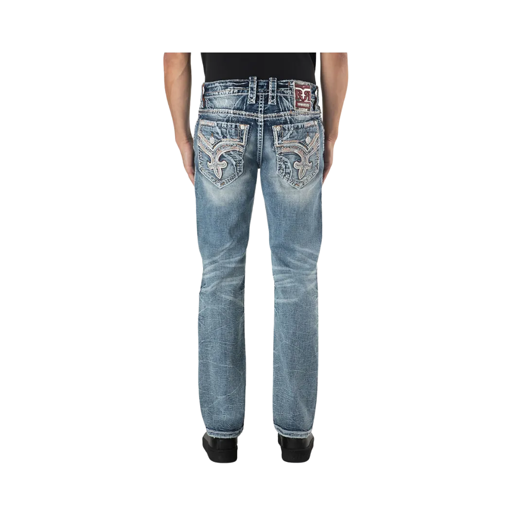 Rock Revival Men's Jimmie Straight Jeans