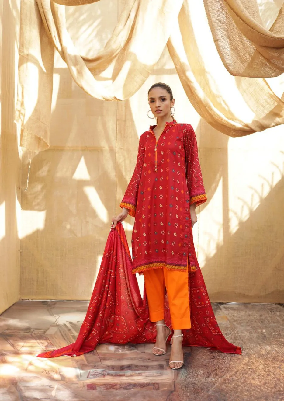 Sahil Printed Lawn Collection Vol-4 – ZS-08