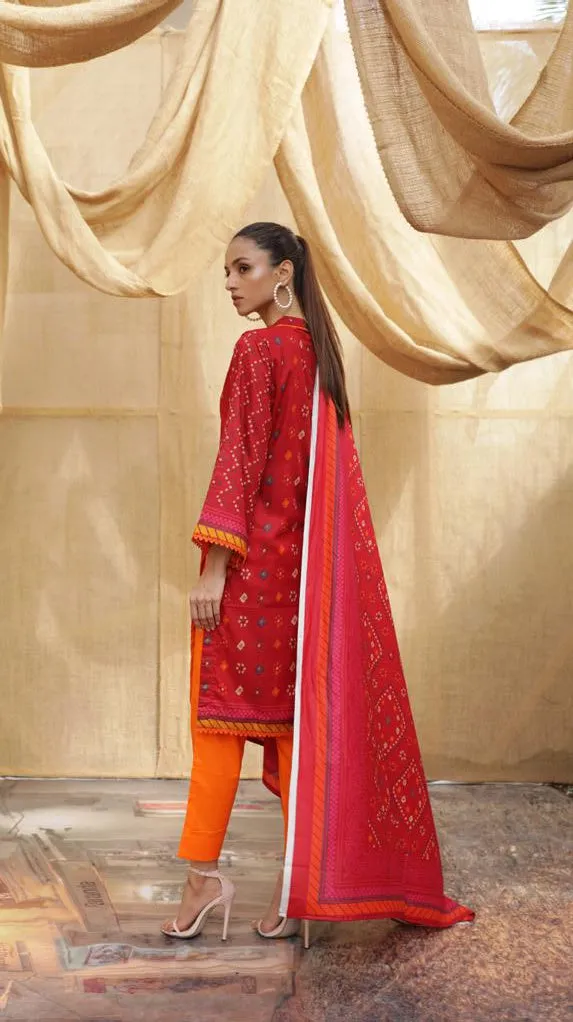 Sahil Printed Lawn Collection Vol-4 – ZS-08