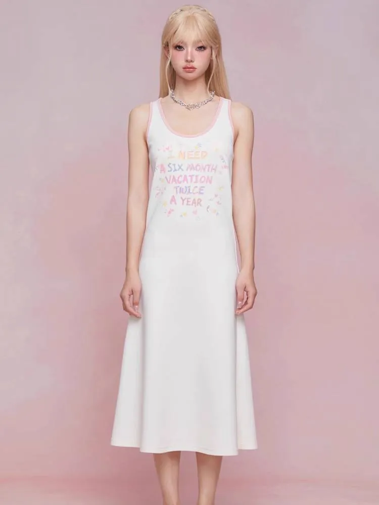 Sleeveless casual dress【s0000008949】