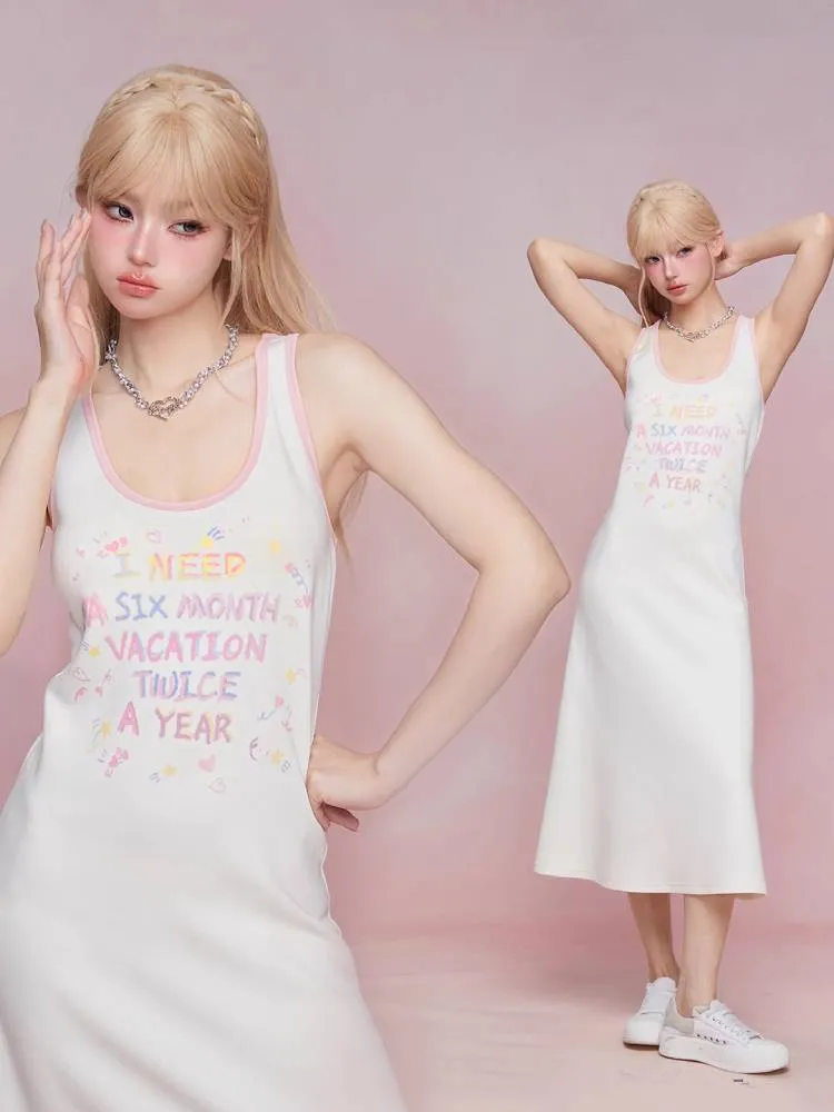 Sleeveless casual dress【s0000008949】
