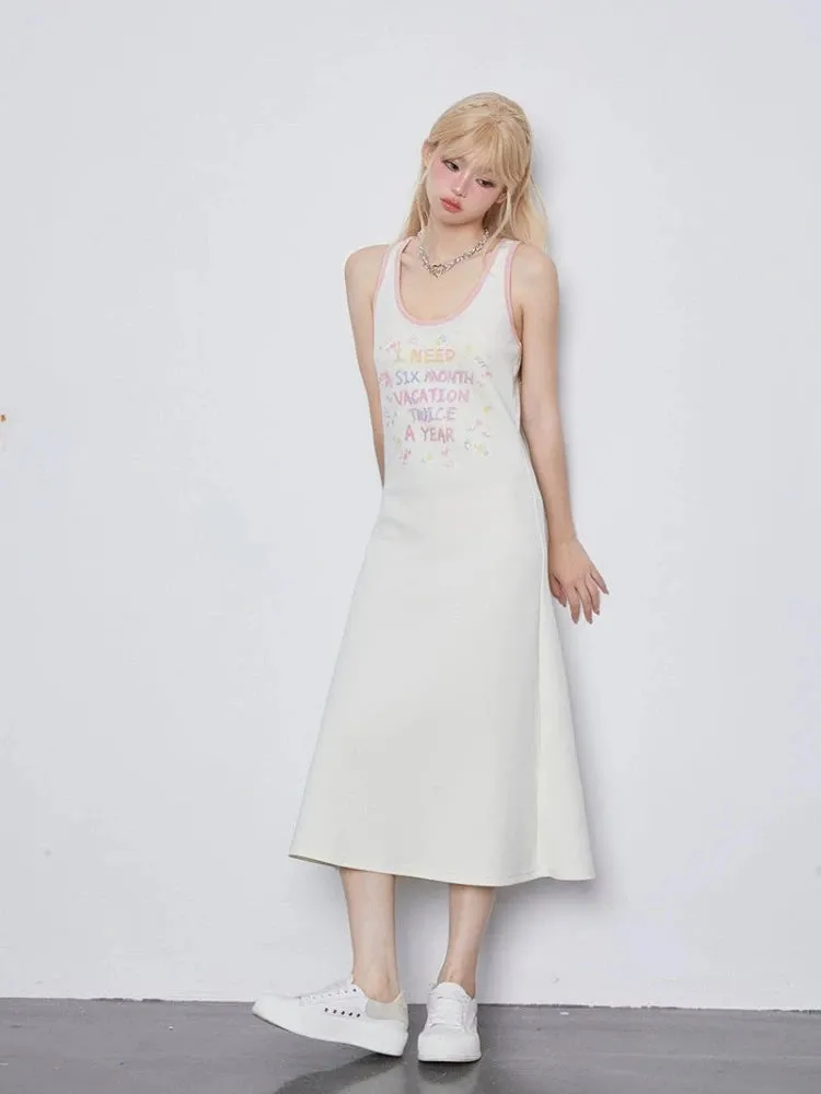 Sleeveless casual dress【s0000008949】