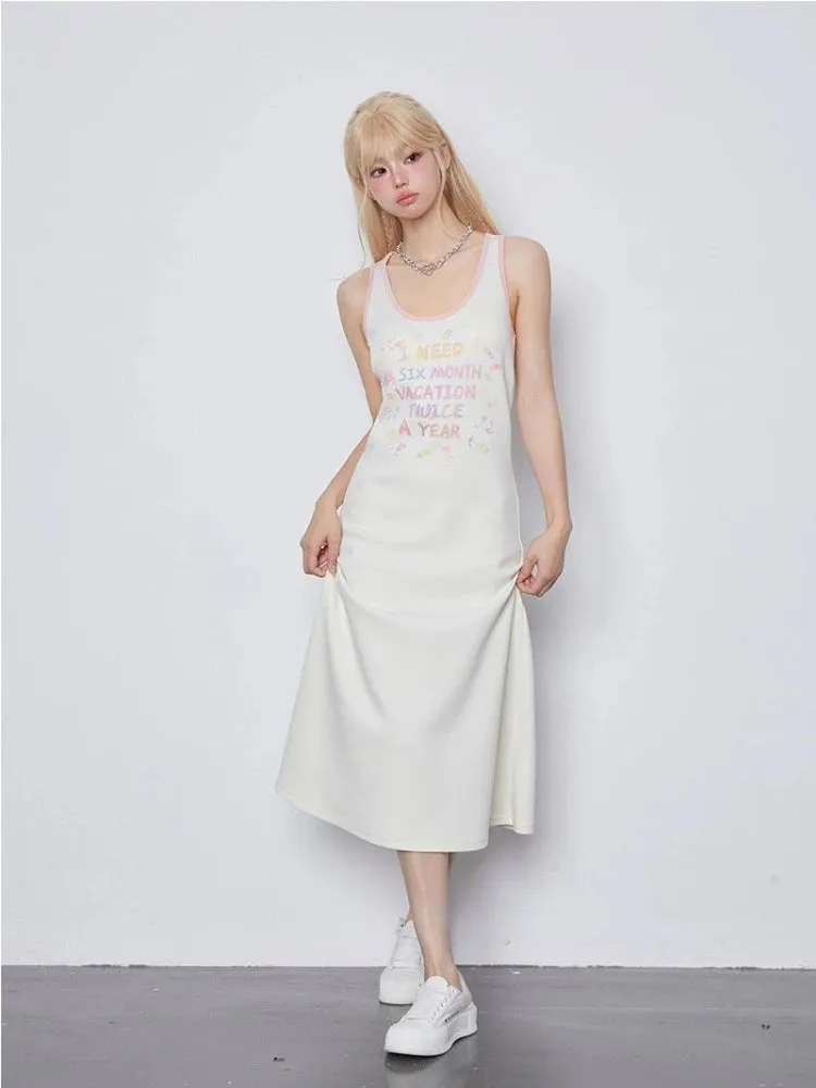 Sleeveless casual dress【s0000008949】