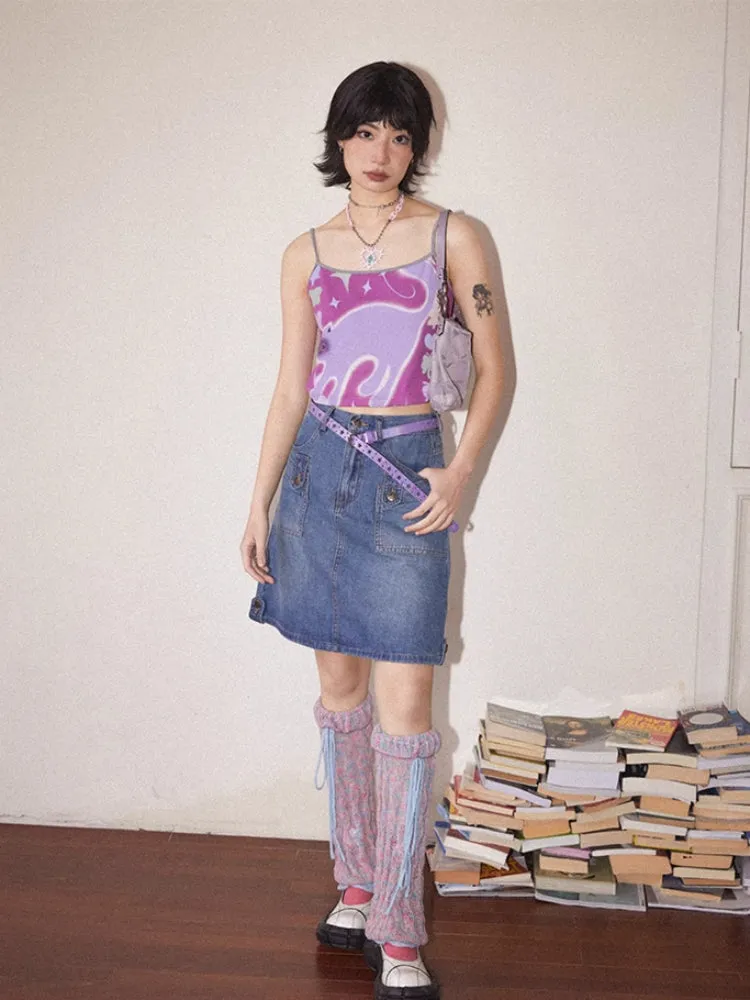 Summer print casual camisole【s0000007799】