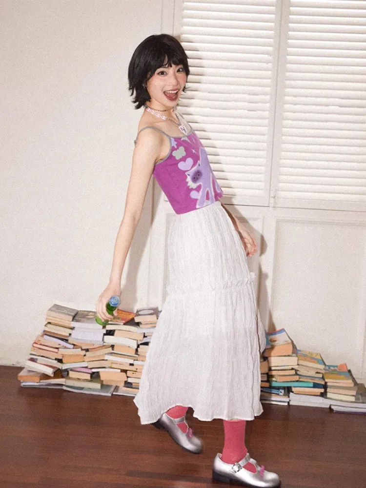 Summer print casual camisole【s0000007799】