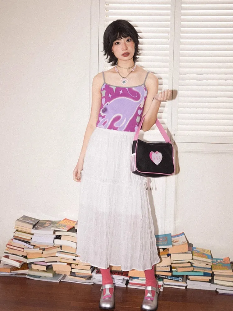 Summer print casual camisole【s0000007799】