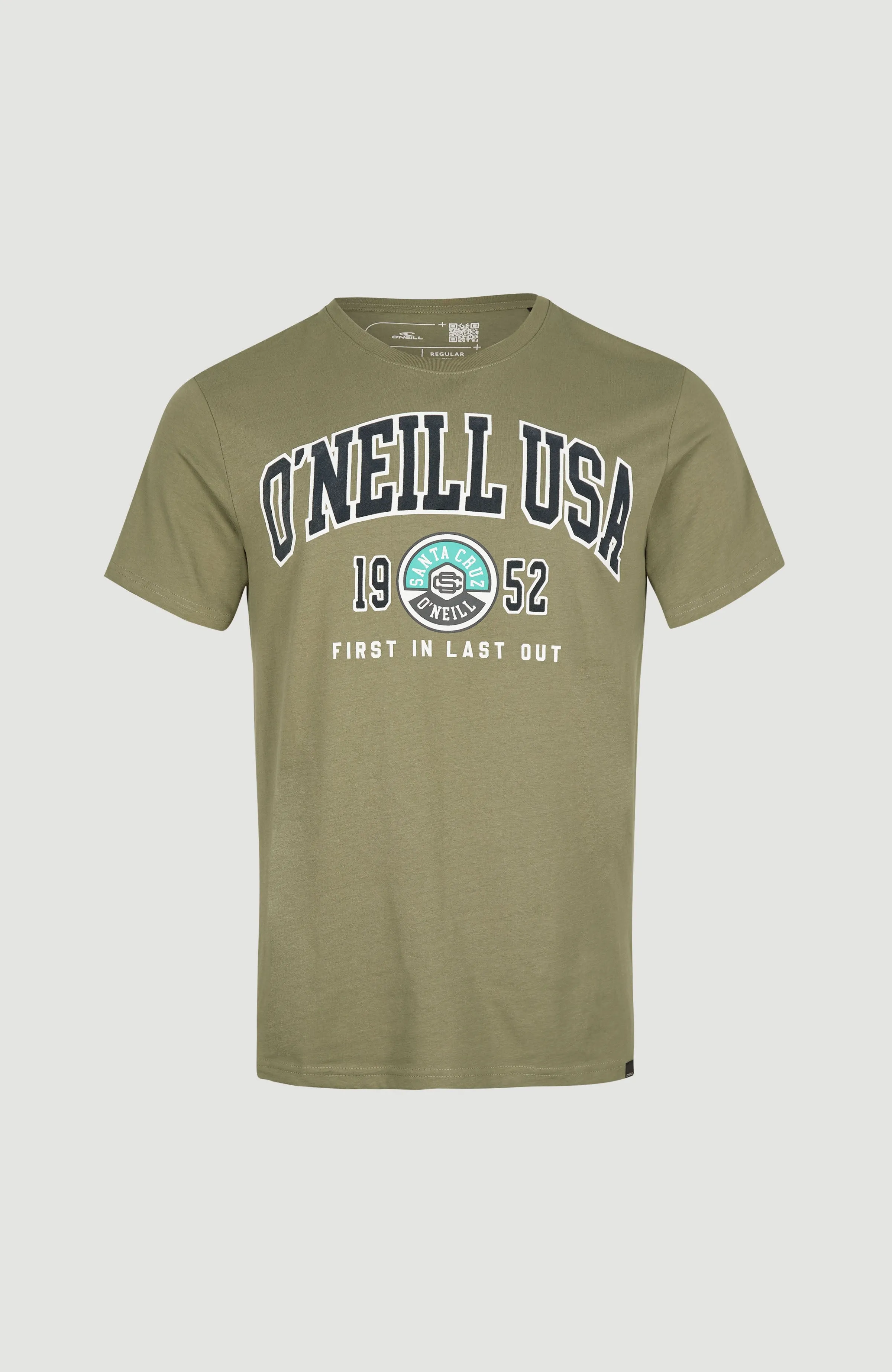 Surf State T-Shirt | Deep Lichen Green