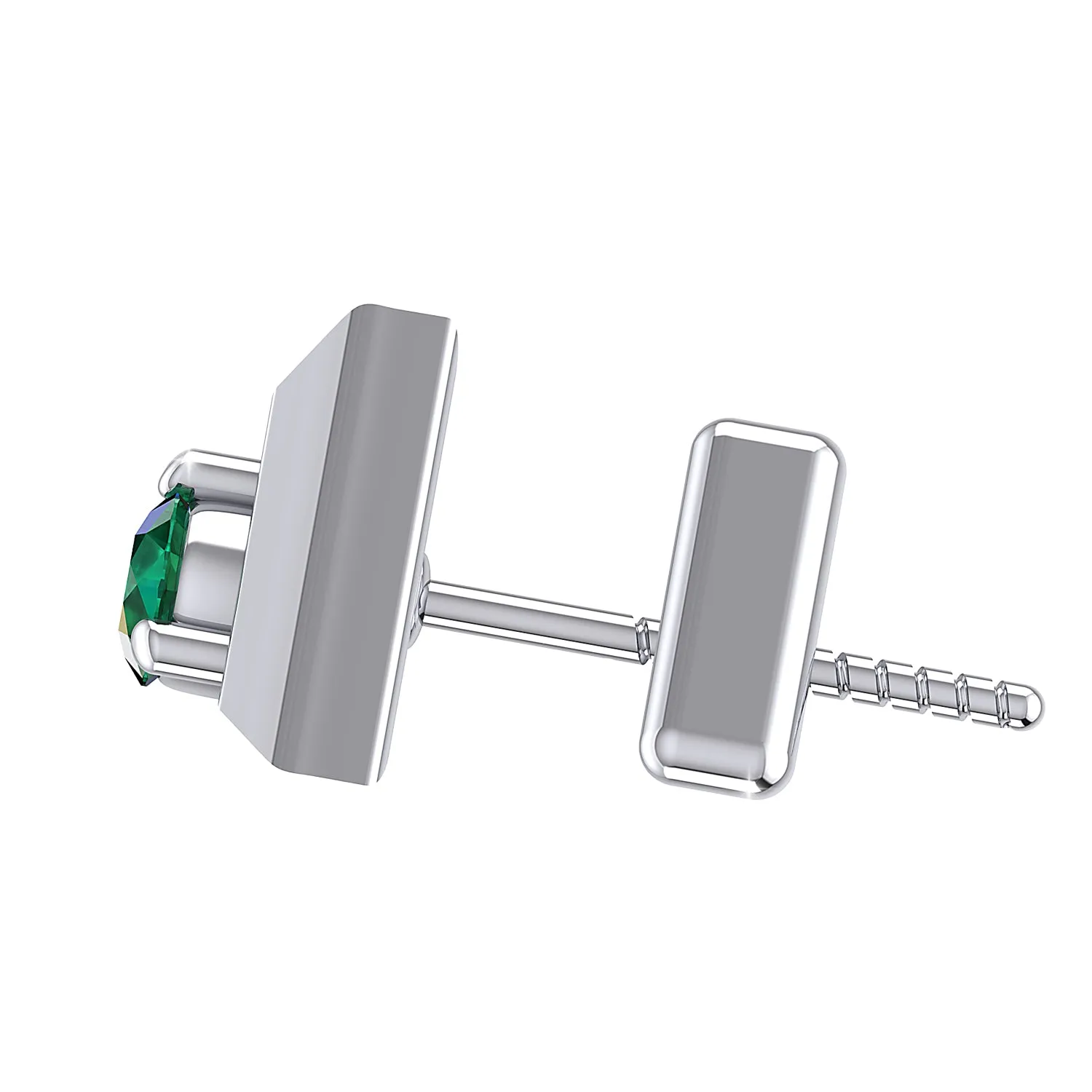 THE GREEN PYRAMID MEN'S STUD