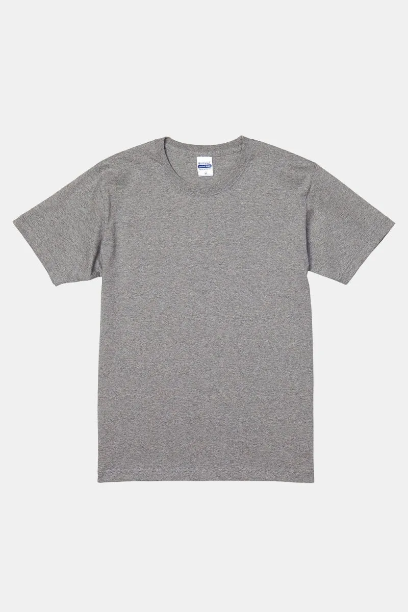 United Athle 4252 Authentic Super Heavyweight 7.1oz T-shirt (Mix Grey)