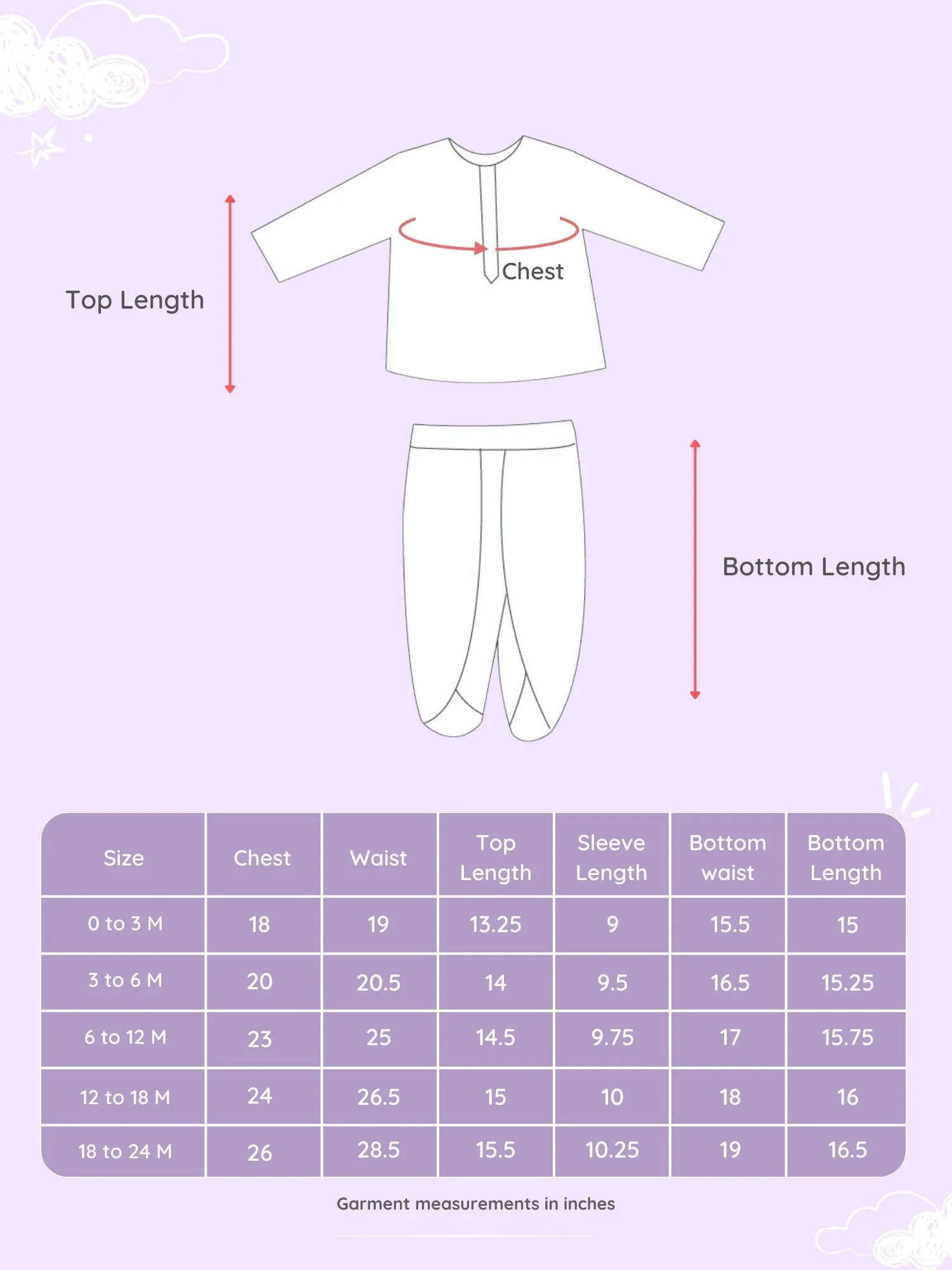Vasant - Baby Boy Kurta Dhoti Set | Purple