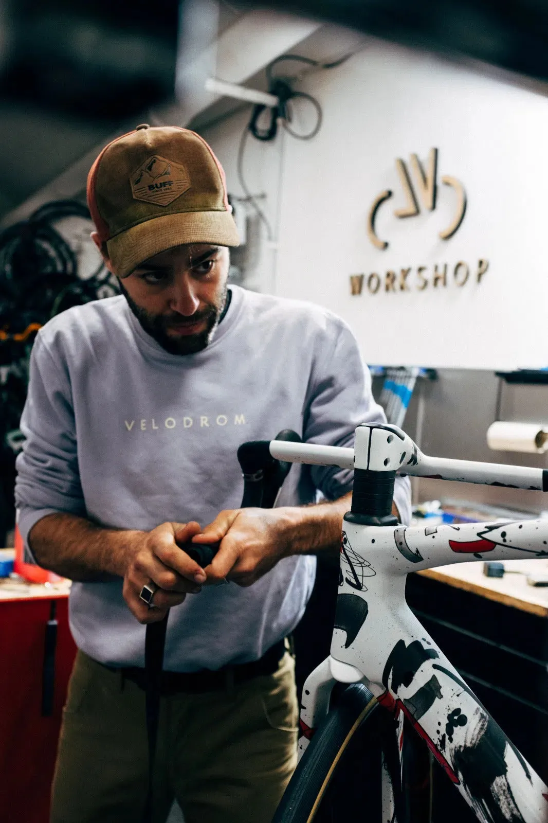 VELODROM VCC Logo Sweatshirt - Lavanda