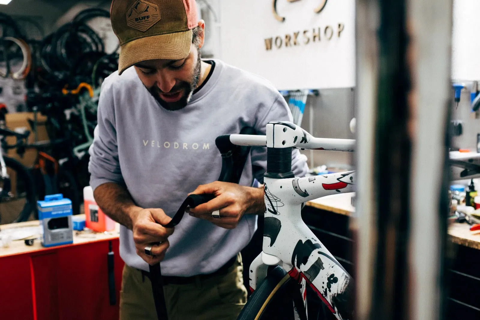 VELODROM VCC Logo Sweatshirt - Lavanda