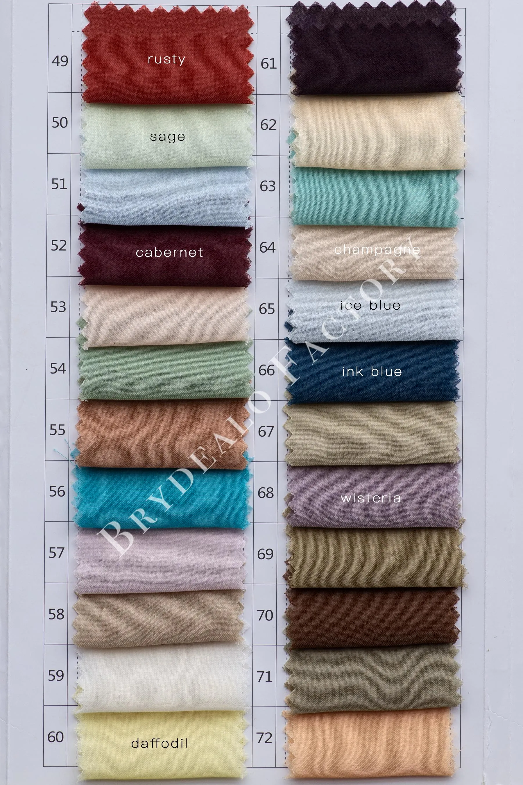 White Sheer Flowing 100D Chiffon Fabric Sold By Yard