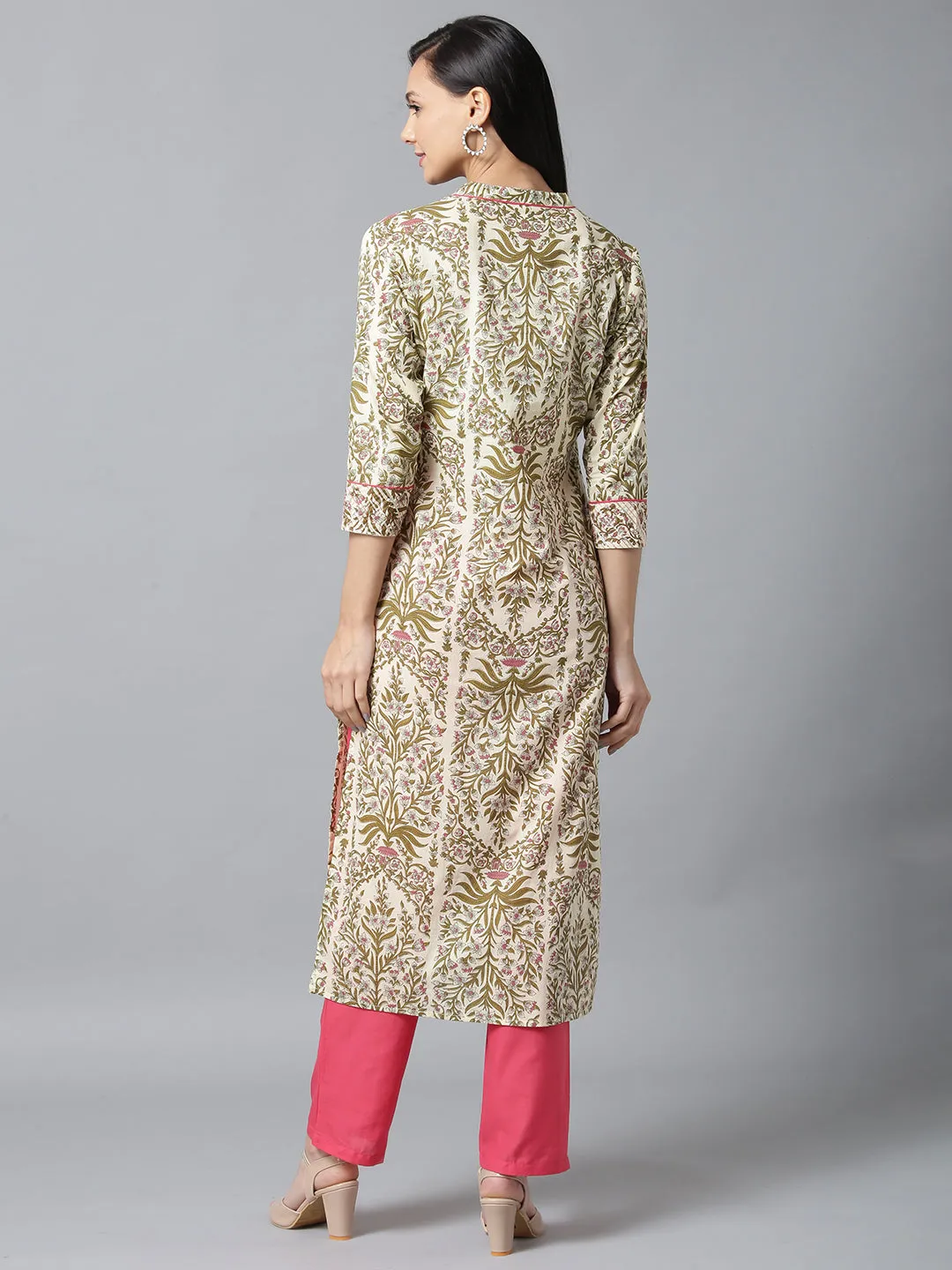 Women Multi Color Printed Kurta Set