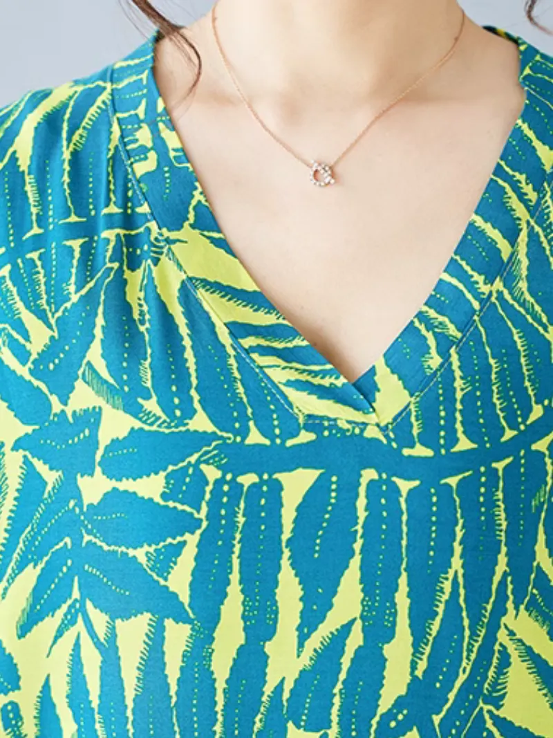 Women's Beach Wear Summer Printed Kaftan Dress