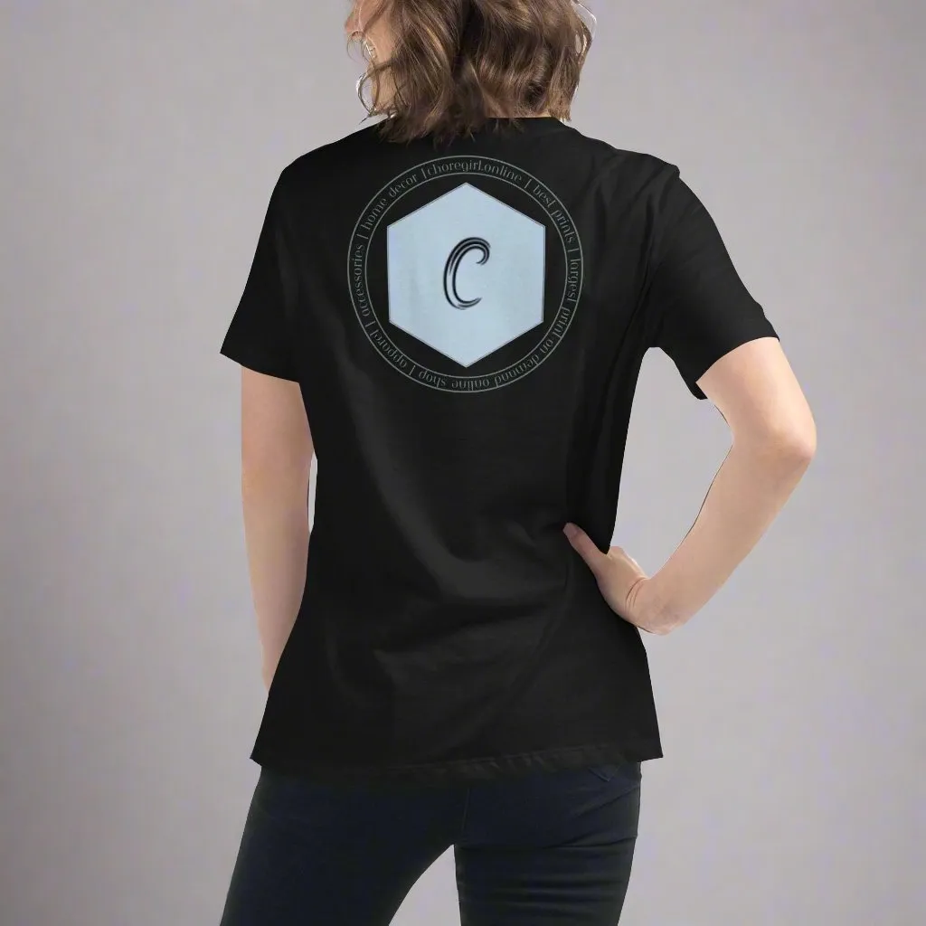 Women's Exclusive ChoreGirl Branded LOGO Relaxed T-Shirt