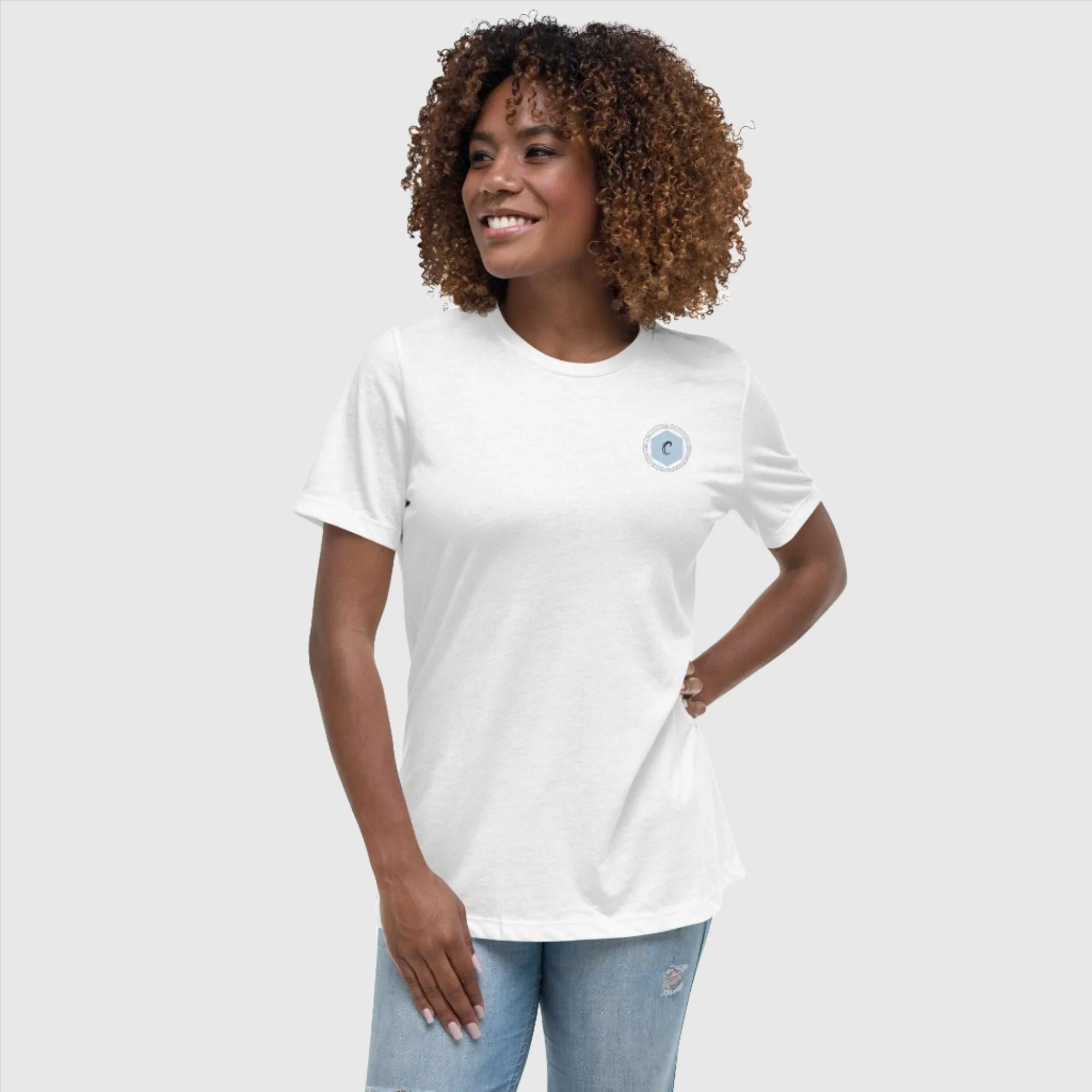Women's Exclusive ChoreGirl Branded LOGO Relaxed T-Shirt